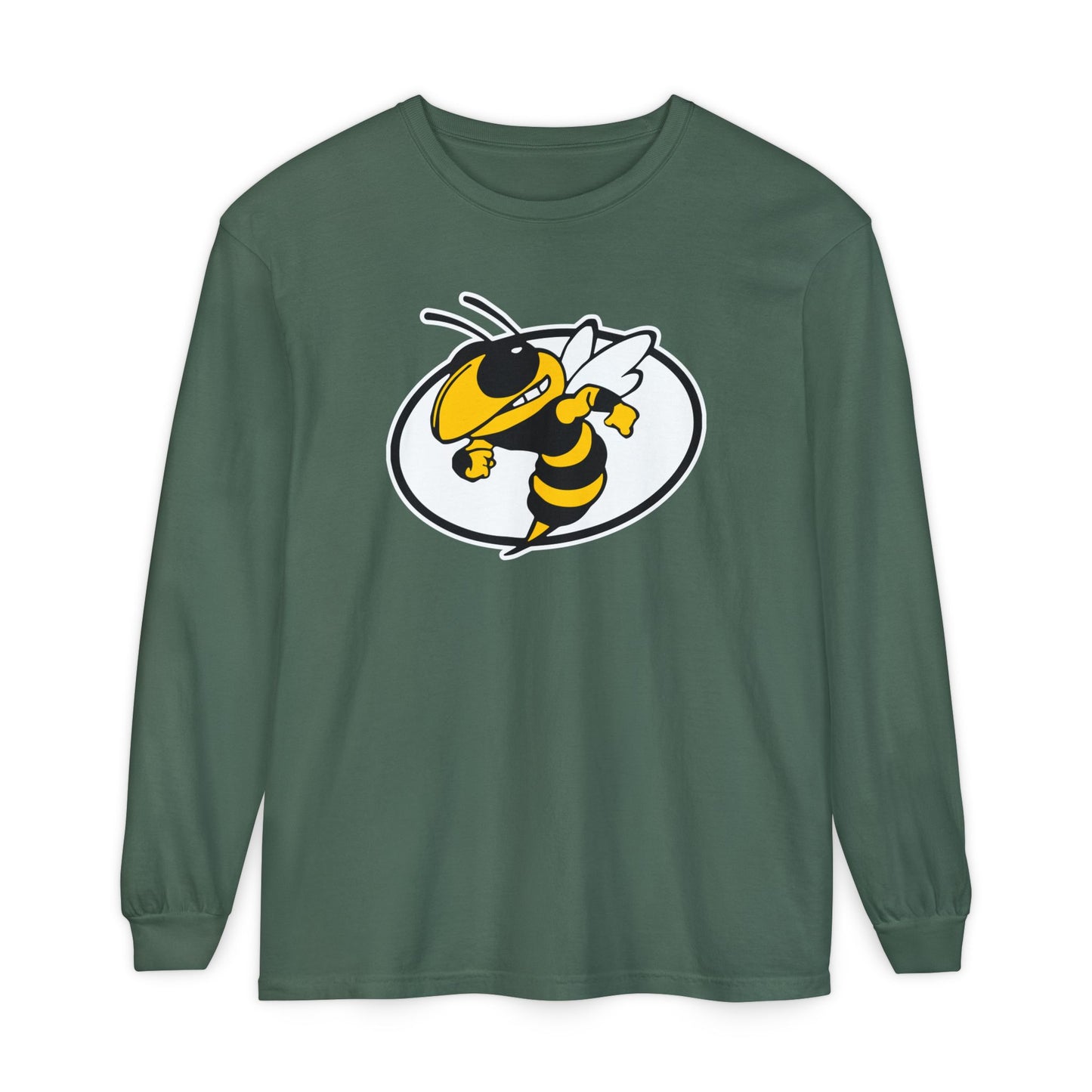 Garment-Dyed Long Sleeve Tee