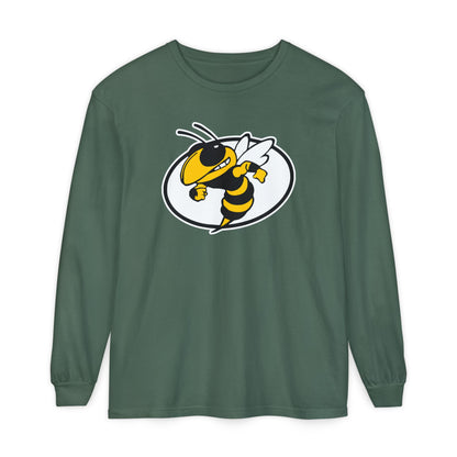 Garment-Dyed Long Sleeve Tee