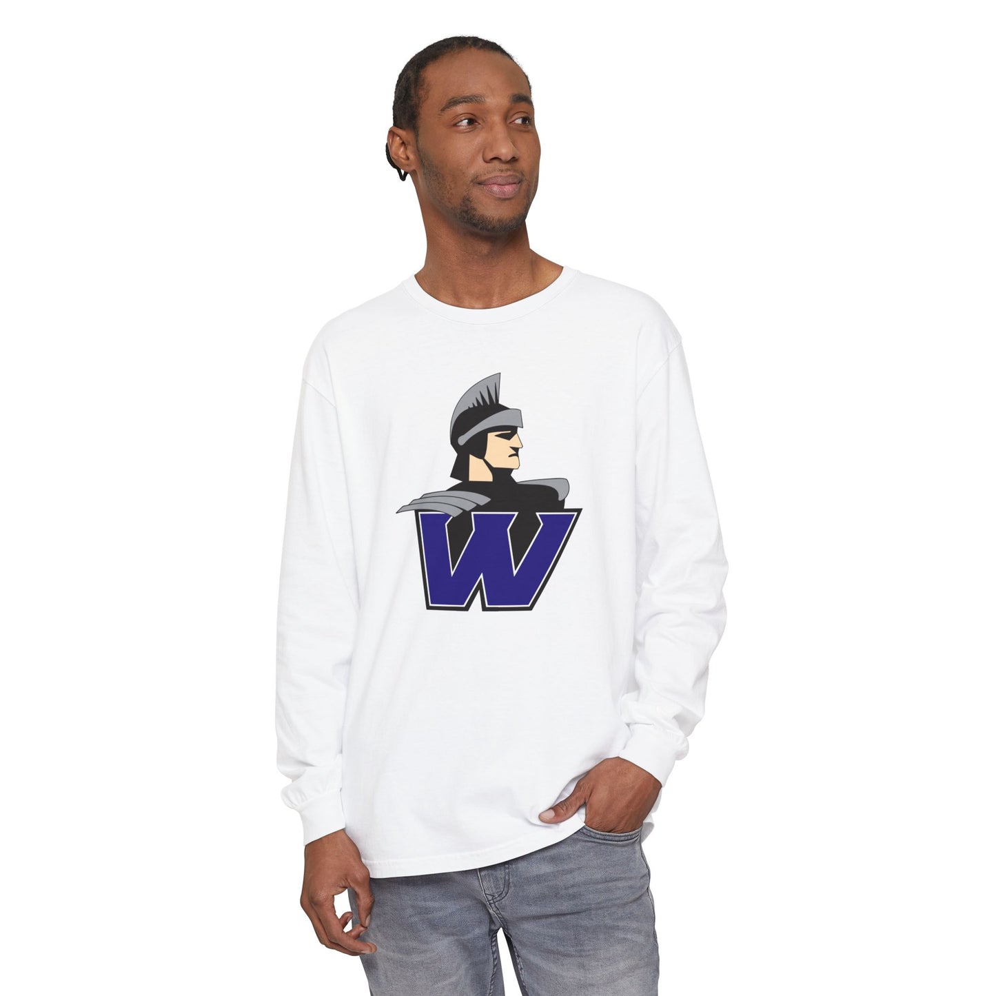 Garment-Dyed Long Sleeve Tee