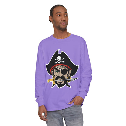 Garment-Dyed Long Sleeve Tee