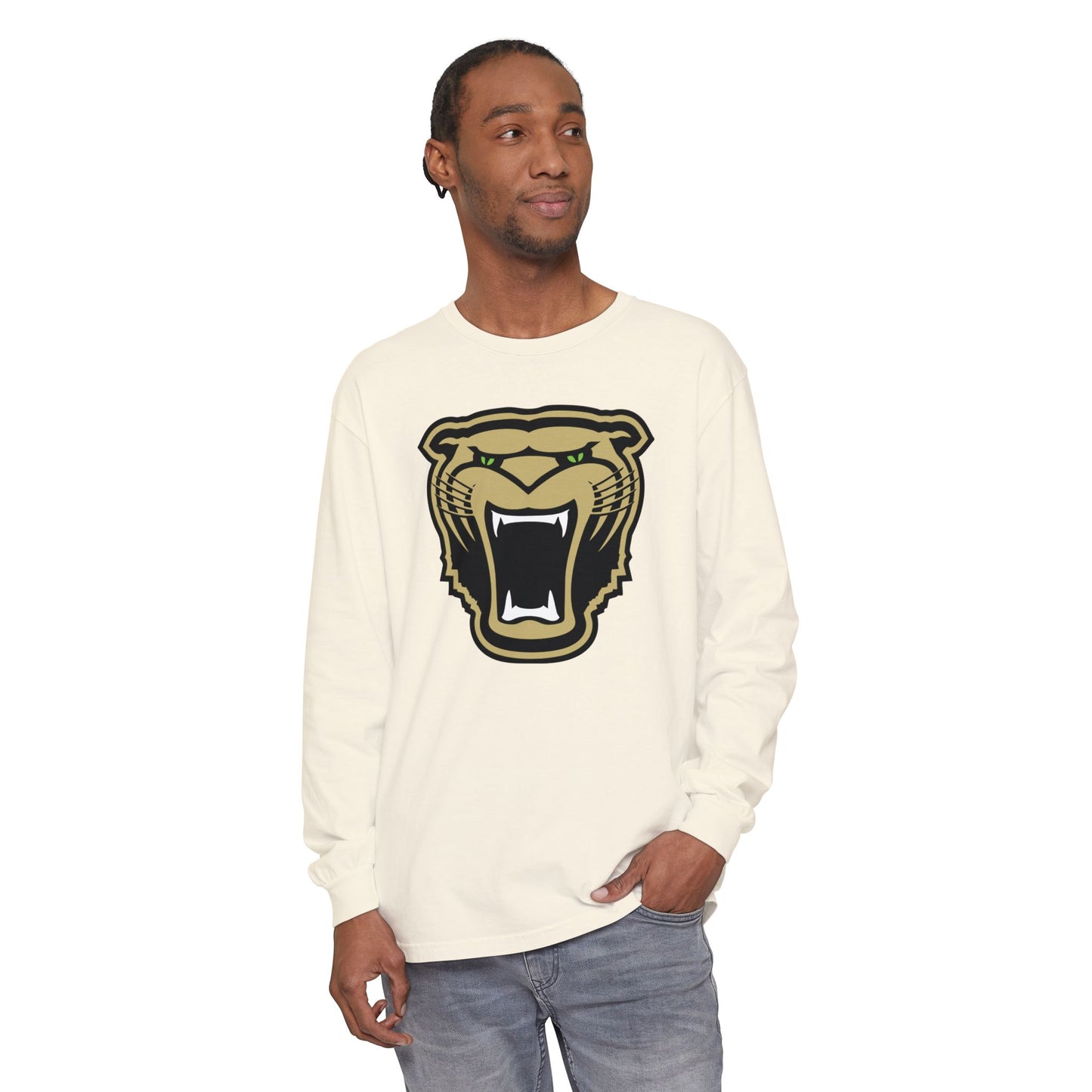 Garment-Dyed Long Sleeve Tee
