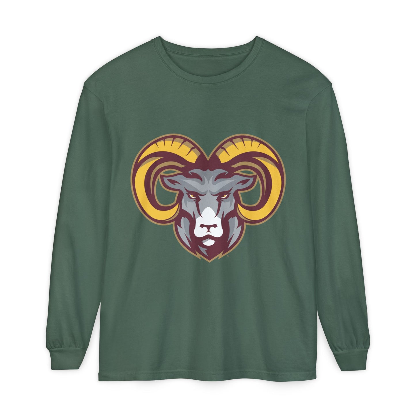 Garment-Dyed Long Sleeve Tee