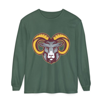 Garment-Dyed Long Sleeve Tee
