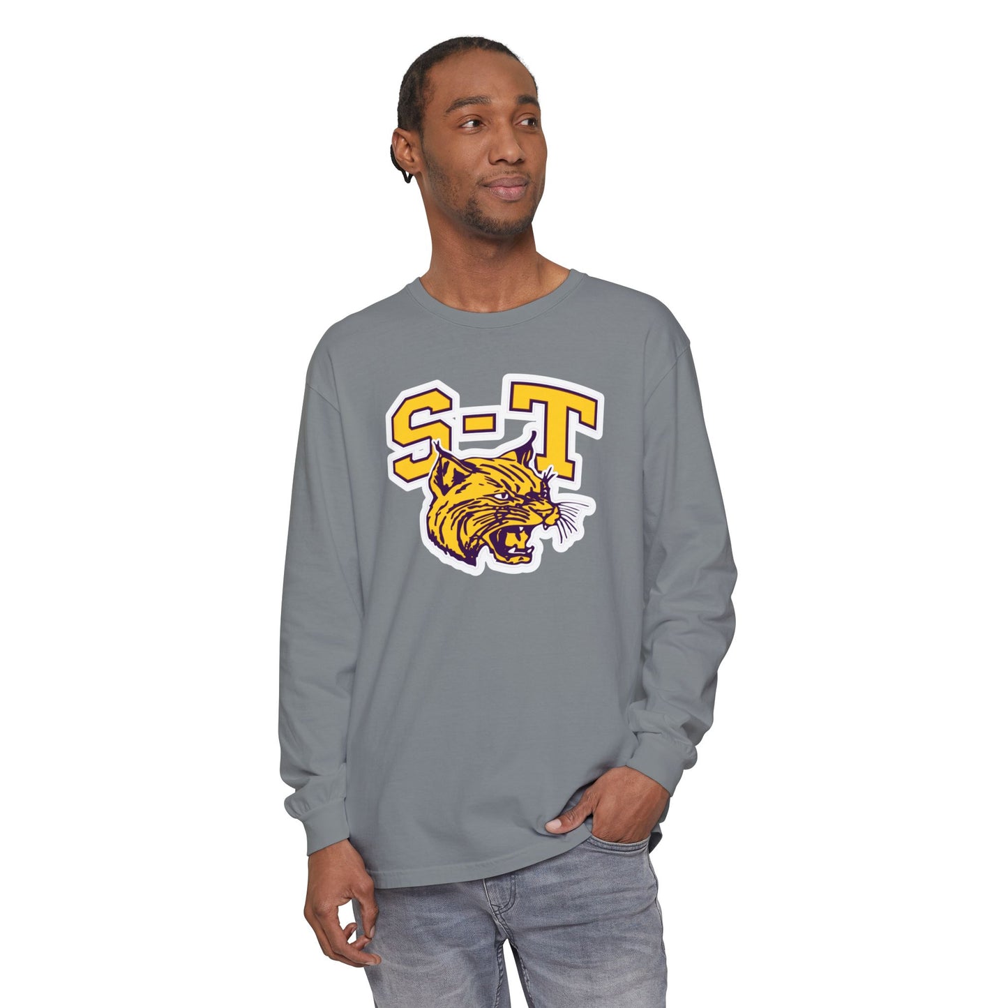 Garment-Dyed Long Sleeve Tee