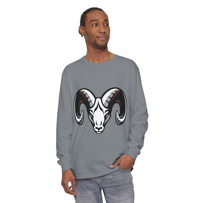 Garment-Dyed Long Sleeve Tee