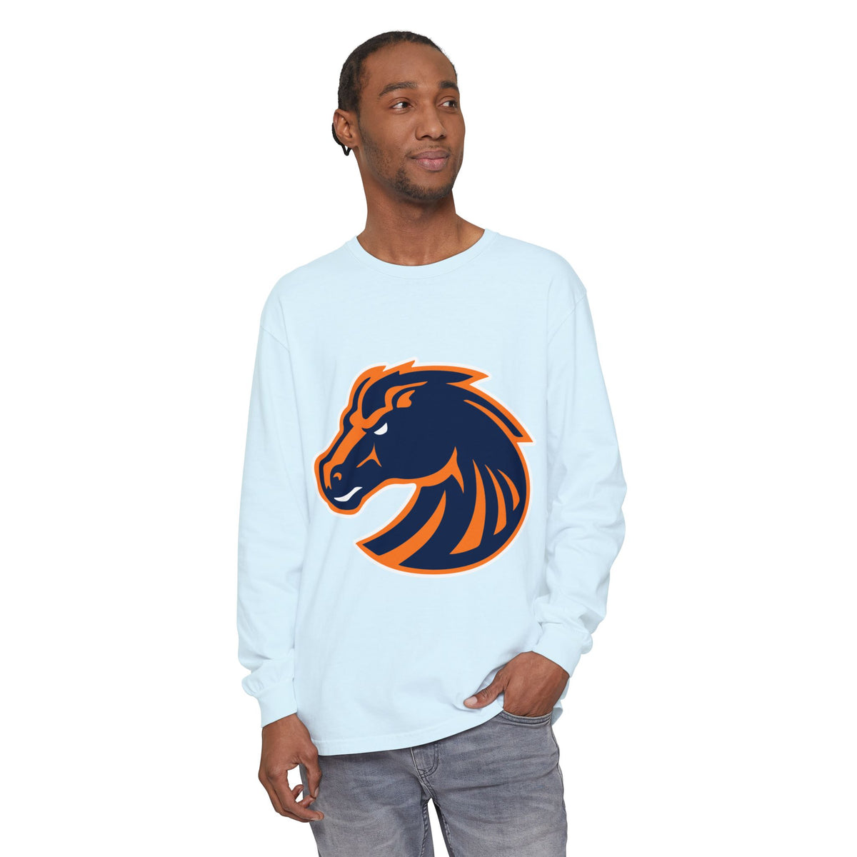 Garment-Dyed Long Sleeve Tee