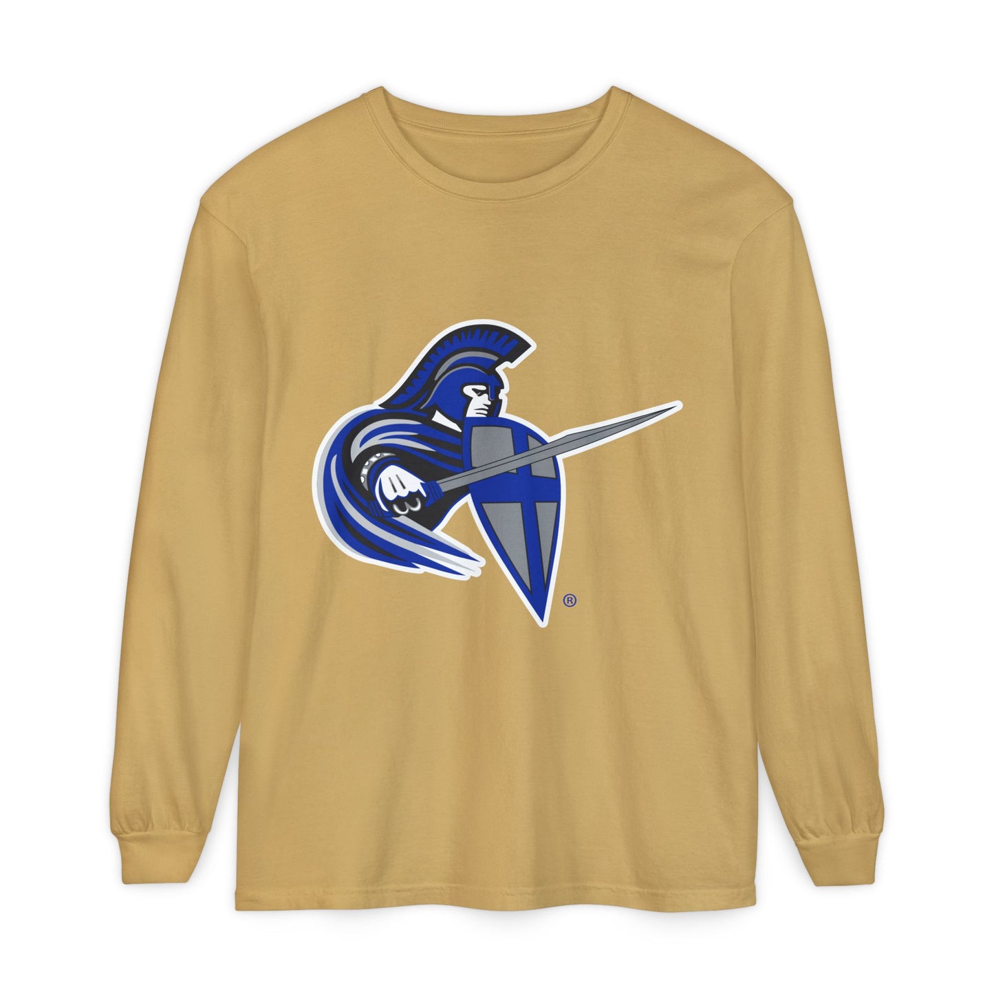 Garment-Dyed Long Sleeve Tee