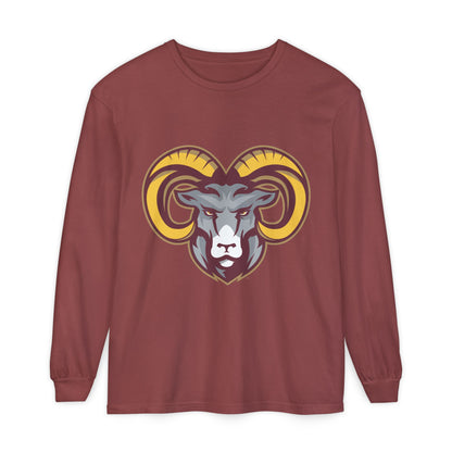 Garment-Dyed Long Sleeve Tee