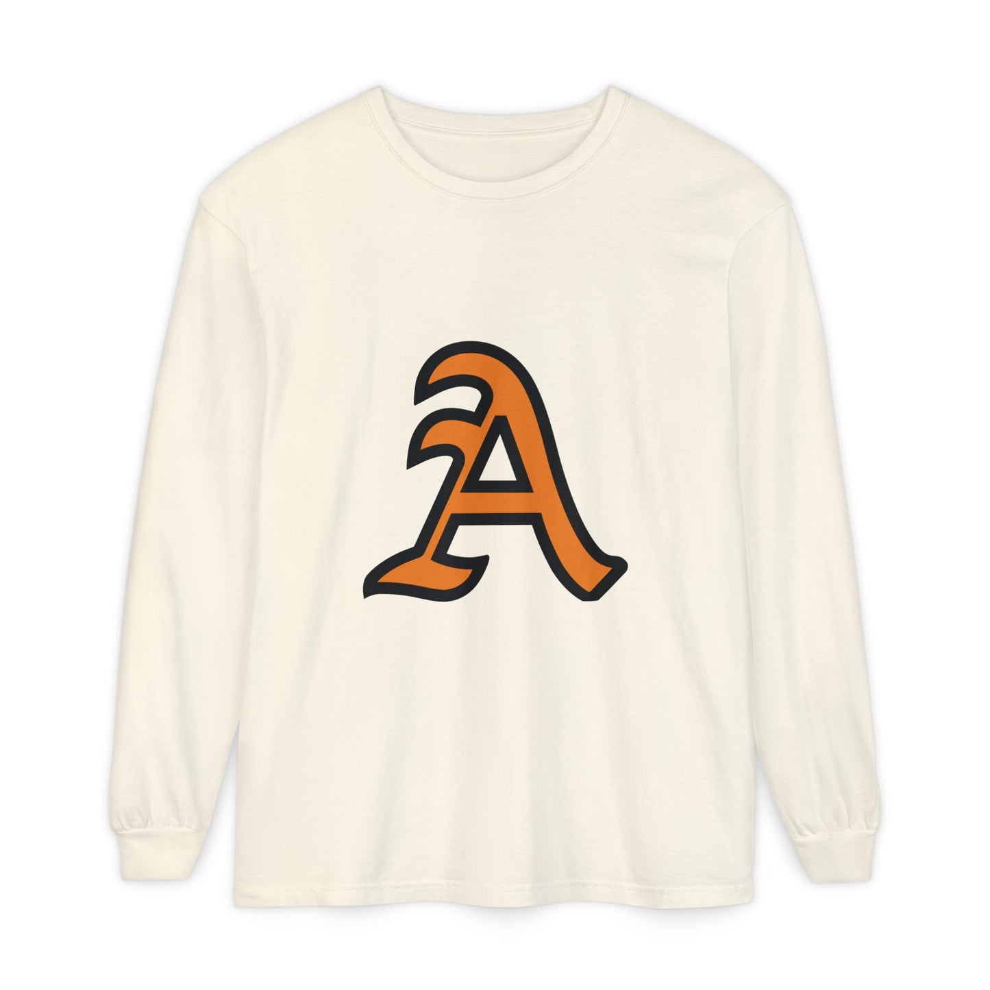 Garment-Dyed Long Sleeve Tee