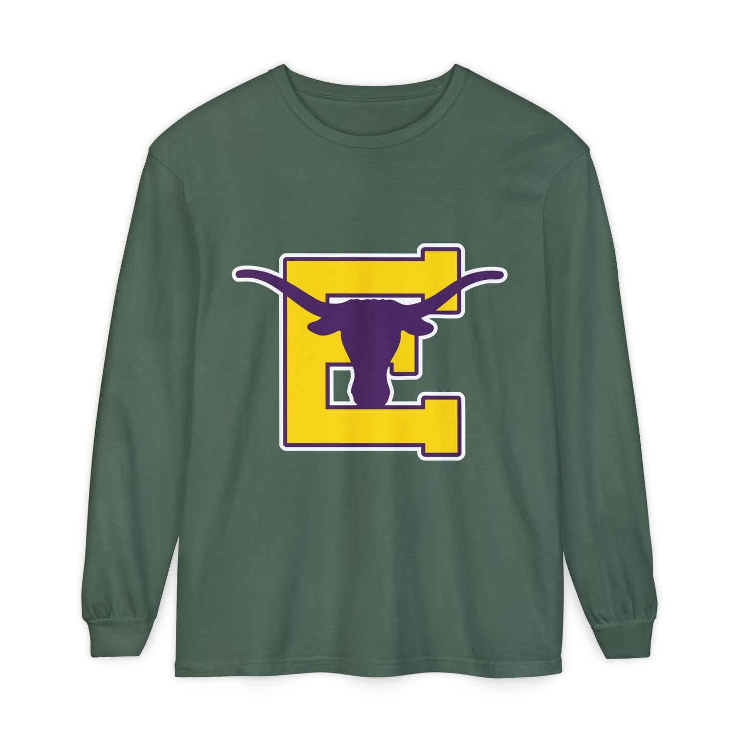 Garment-Dyed Long Sleeve Tee