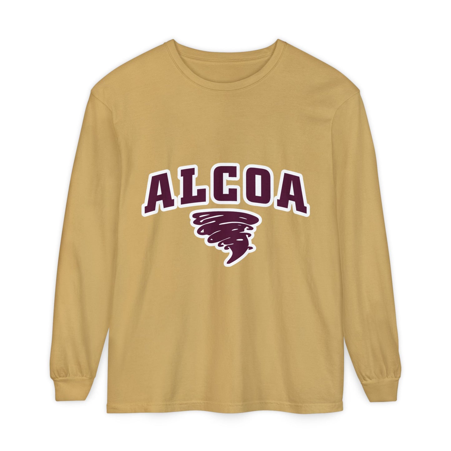 Garment-Dyed Long Sleeve Tee