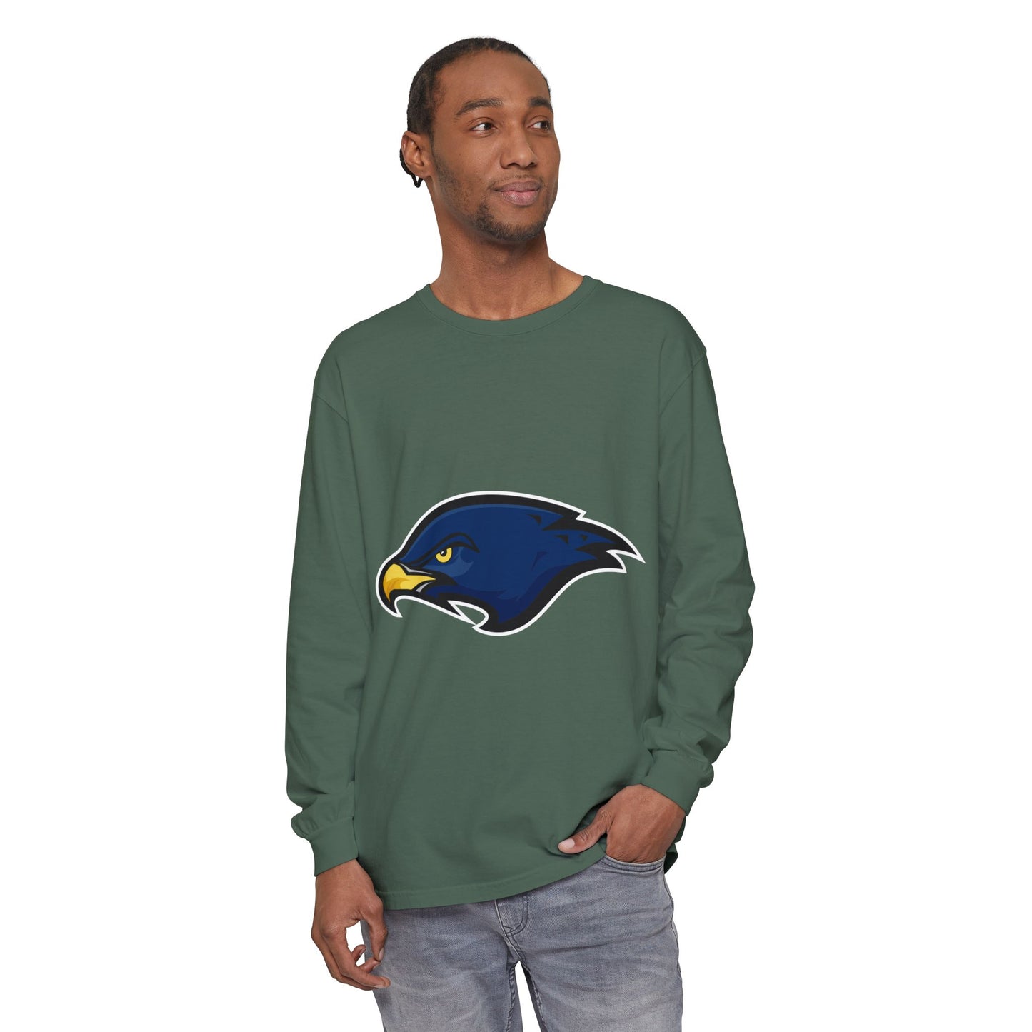 Garment-Dyed Long Sleeve Tee