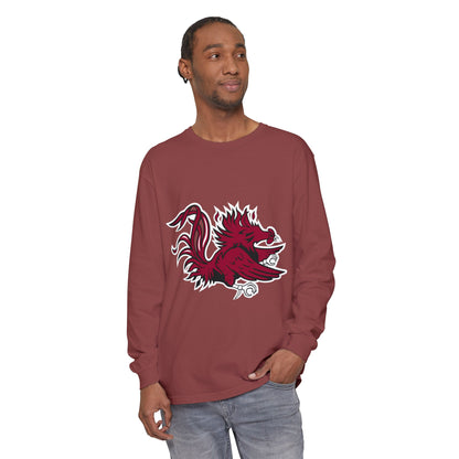 Garment-Dyed Long Sleeve Tee