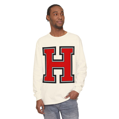 Garment-Dyed Long Sleeve Tee