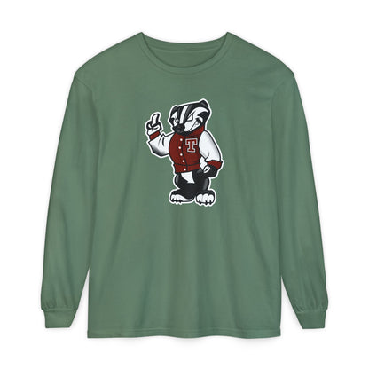 Garment-Dyed Long Sleeve Tee