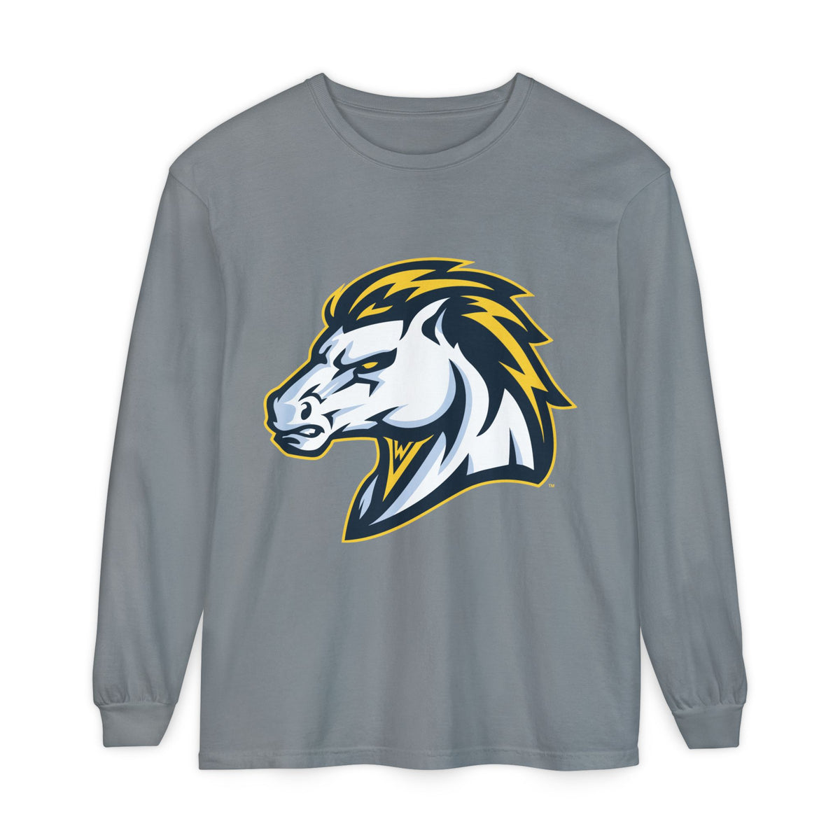 Garment-Dyed Long Sleeve Tee