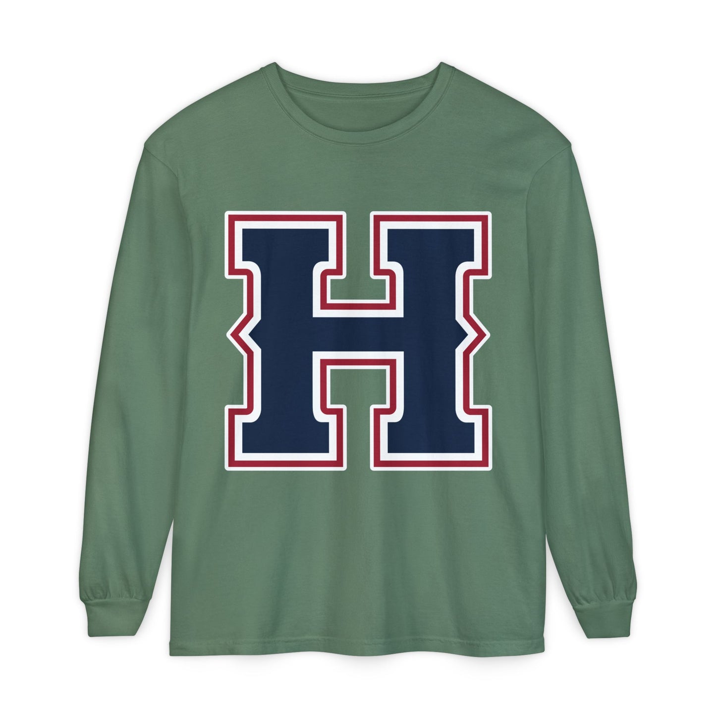 Garment-Dyed Long Sleeve Tee