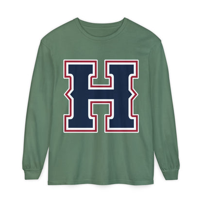 Garment-Dyed Long Sleeve Tee