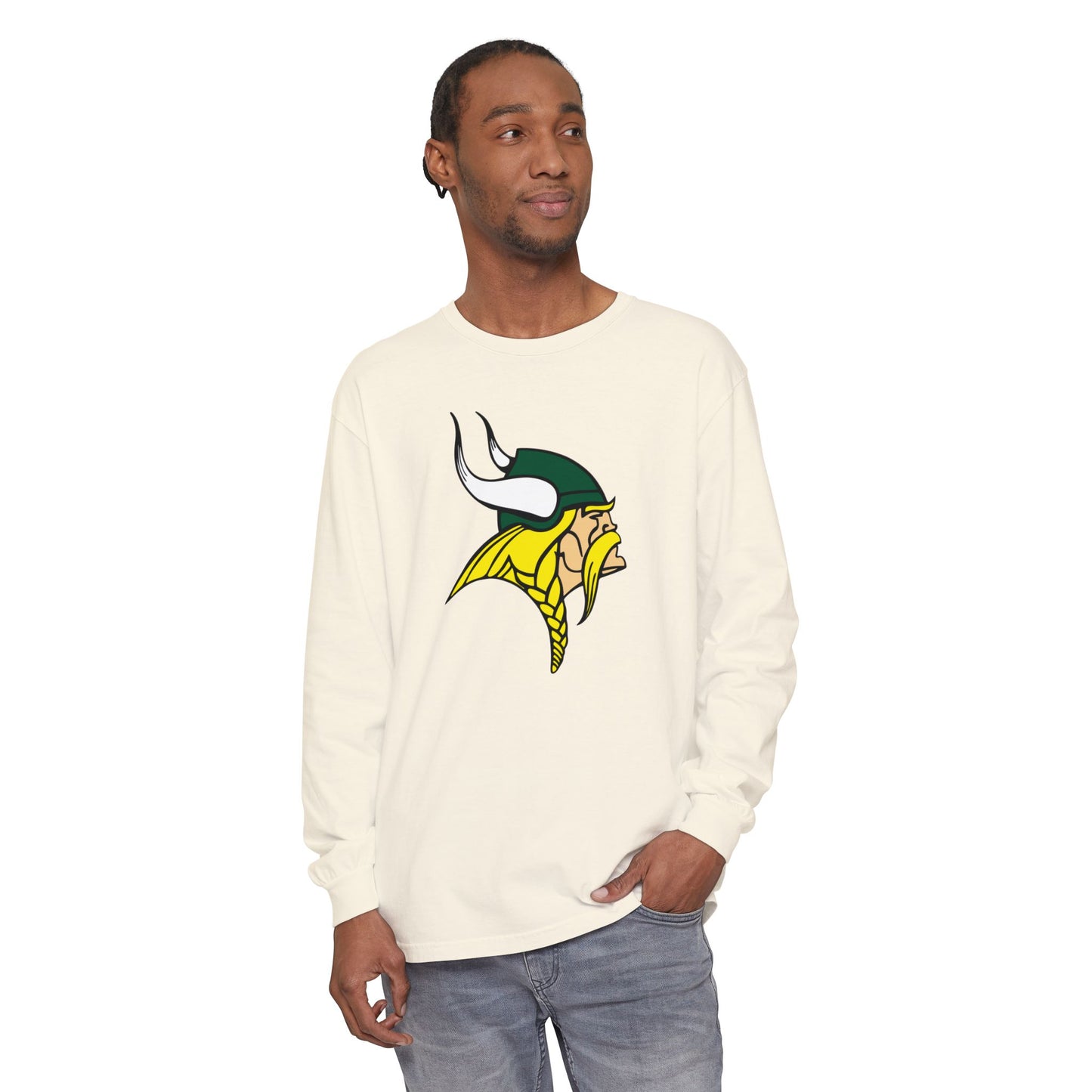 Garment-Dyed Long Sleeve Tee
