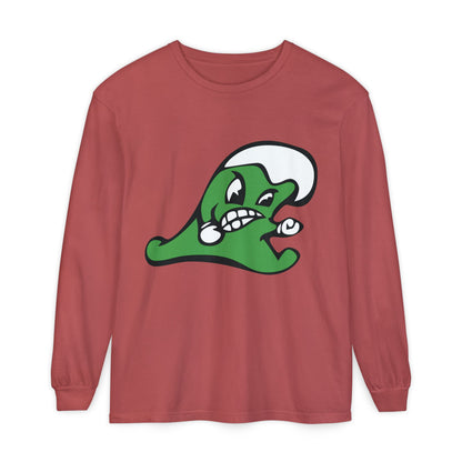 Garment-Dyed Long Sleeve Tee