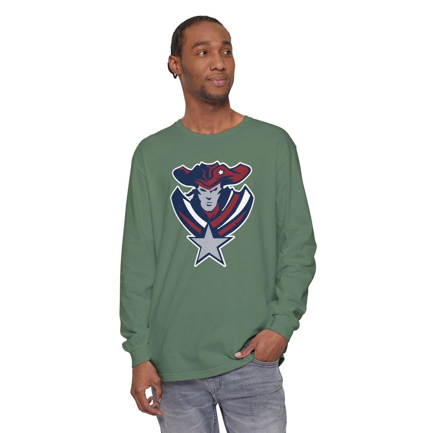 Garment-Dyed Long Sleeve Tee
