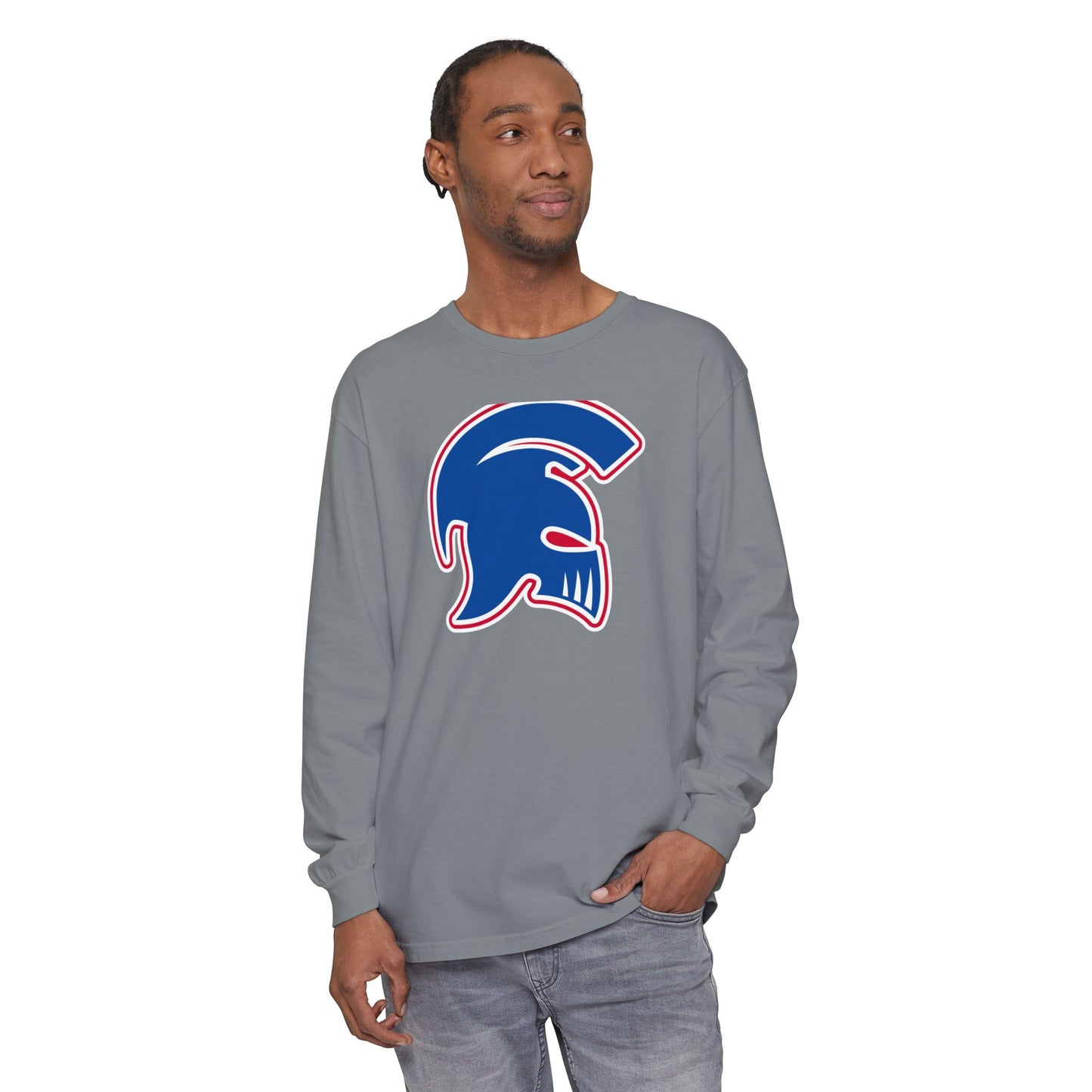 Garment-Dyed Long Sleeve Tee
