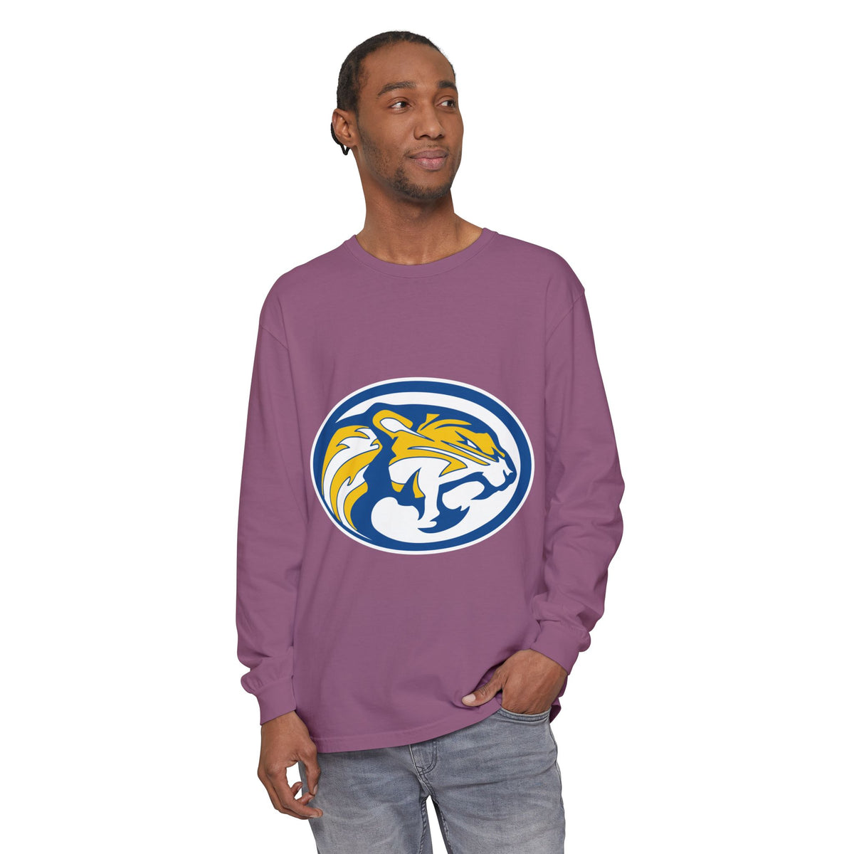 Garment-Dyed Long Sleeve Tee