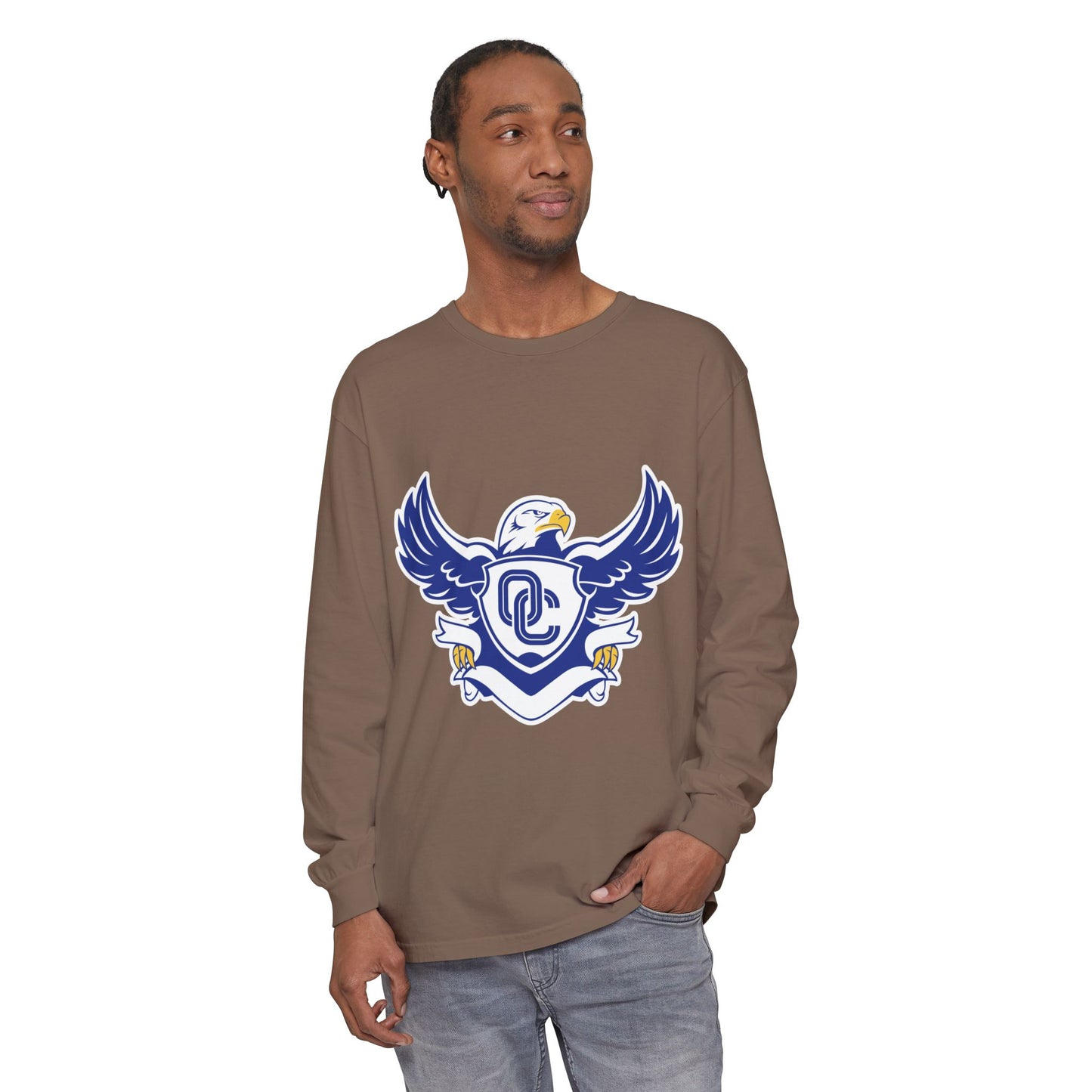 Garment-Dyed Long Sleeve Tee