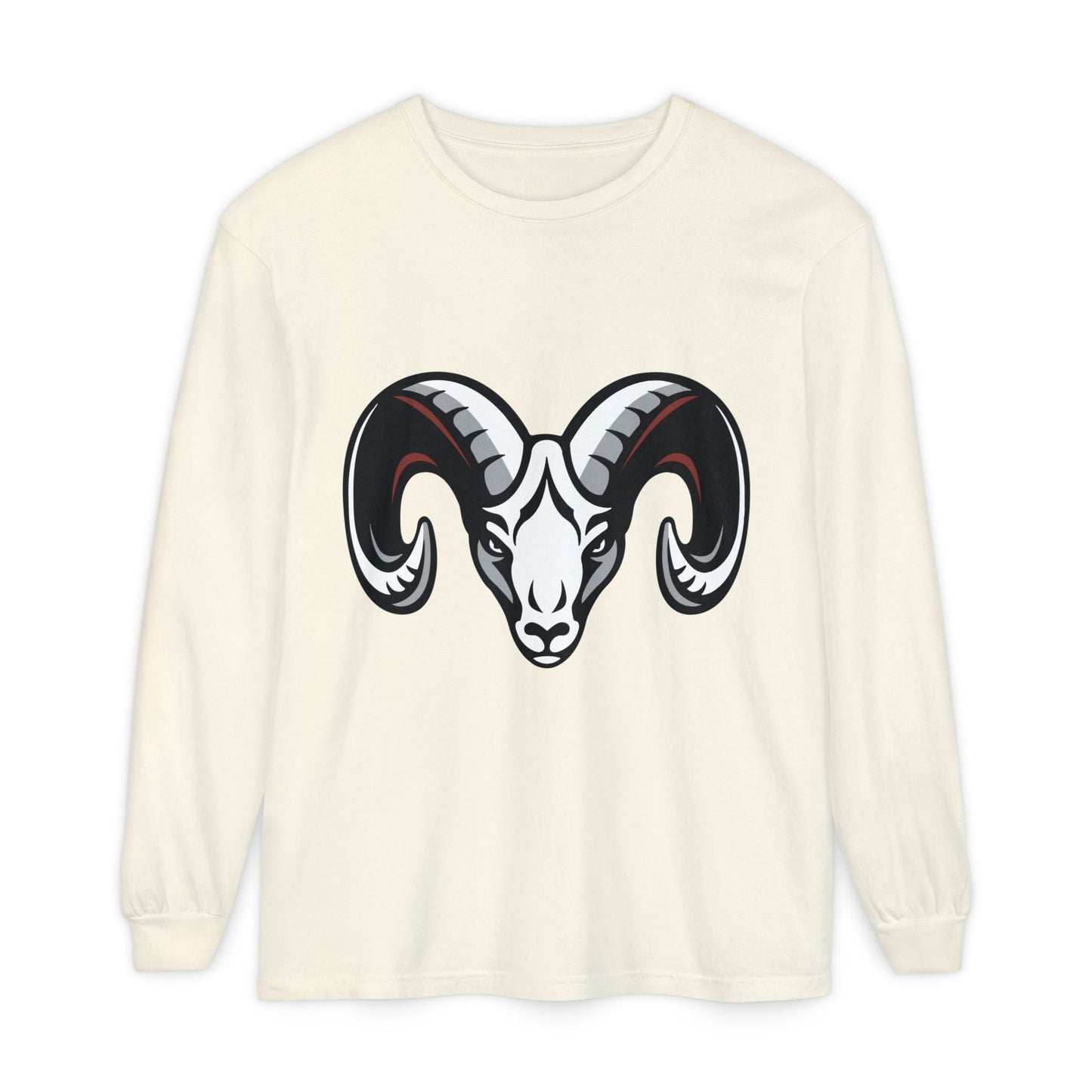 Garment-Dyed Long Sleeve Tee