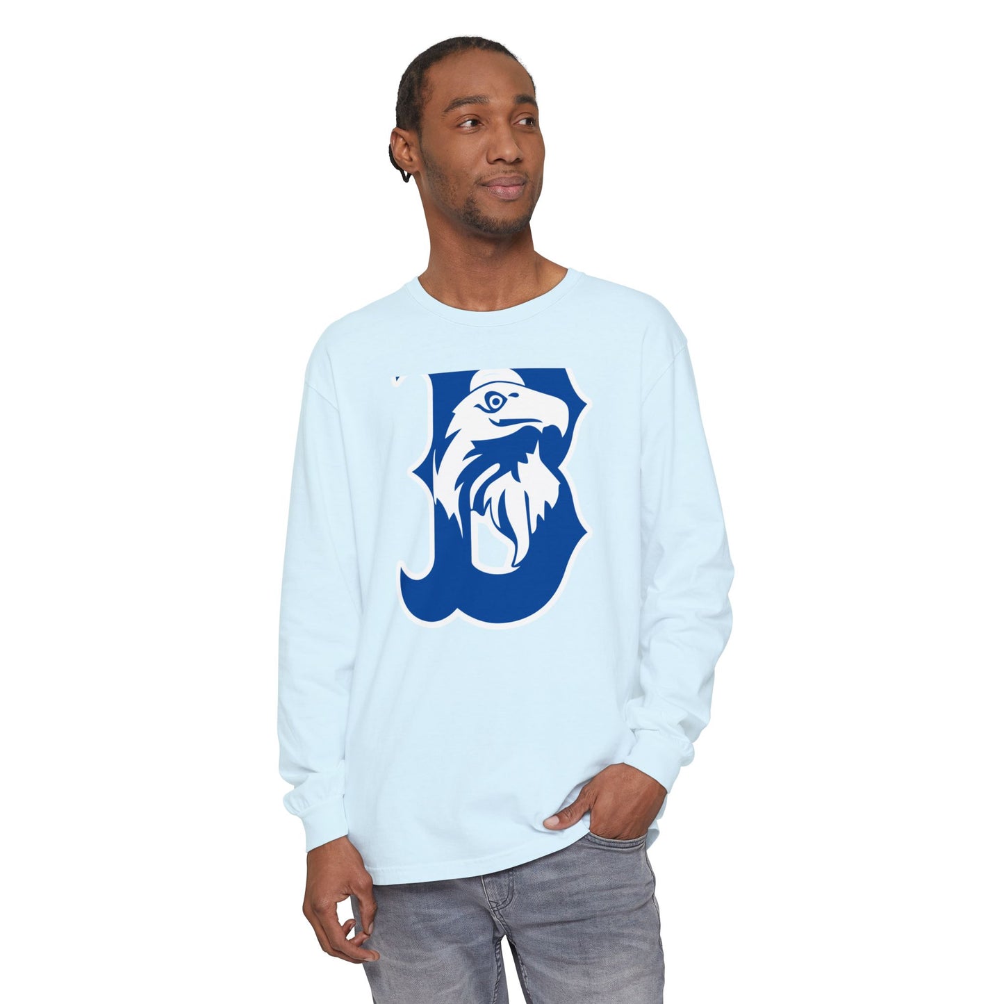 Garment-Dyed Long Sleeve Tee
