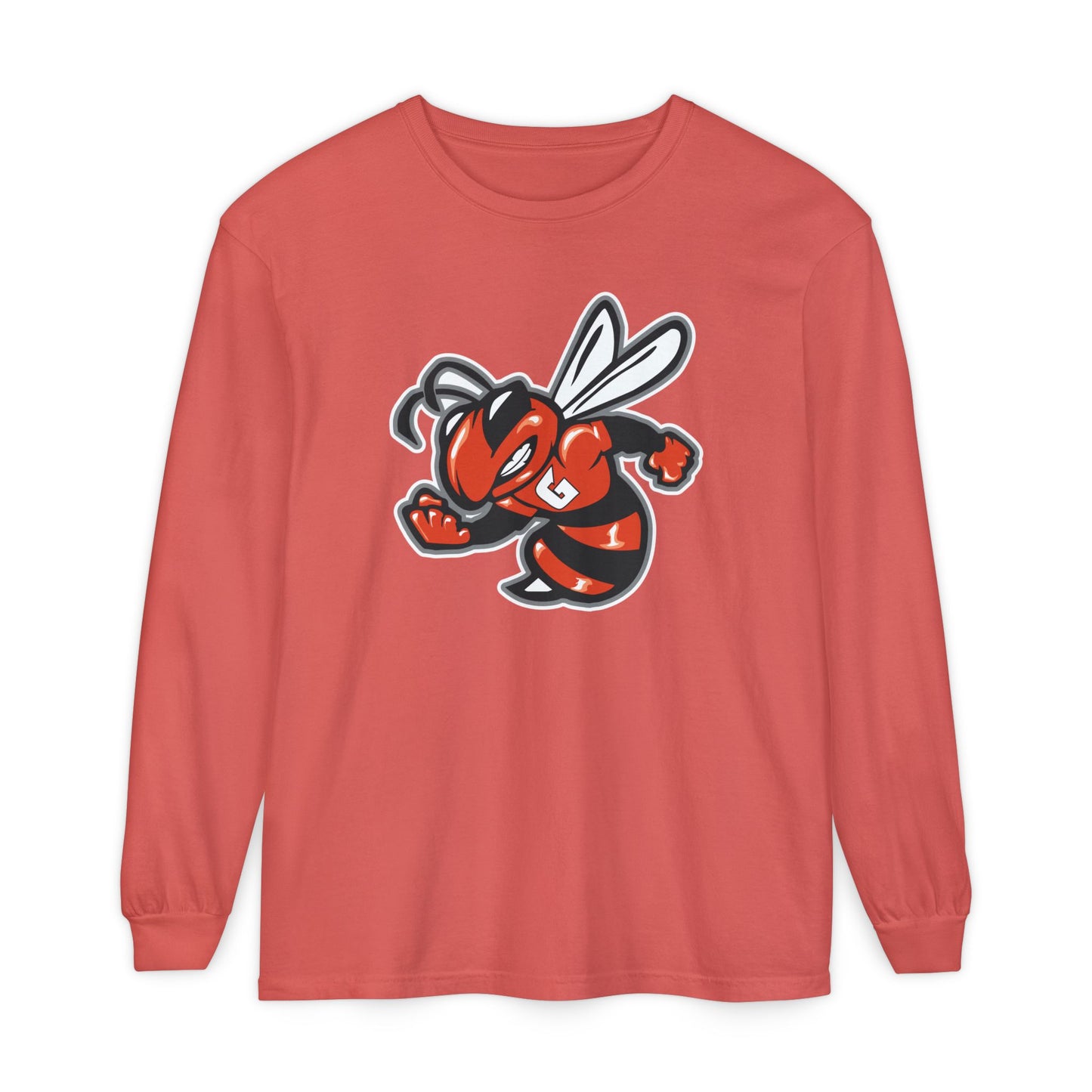 Garment-Dyed Long Sleeve Tee