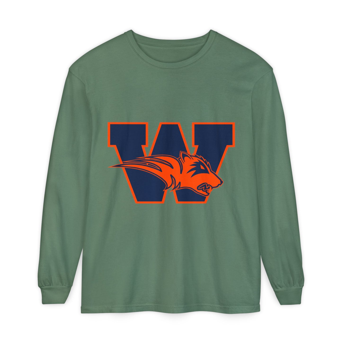Garment-Dyed Long Sleeve Tee