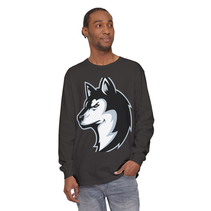 Garment-Dyed Long Sleeve Tee