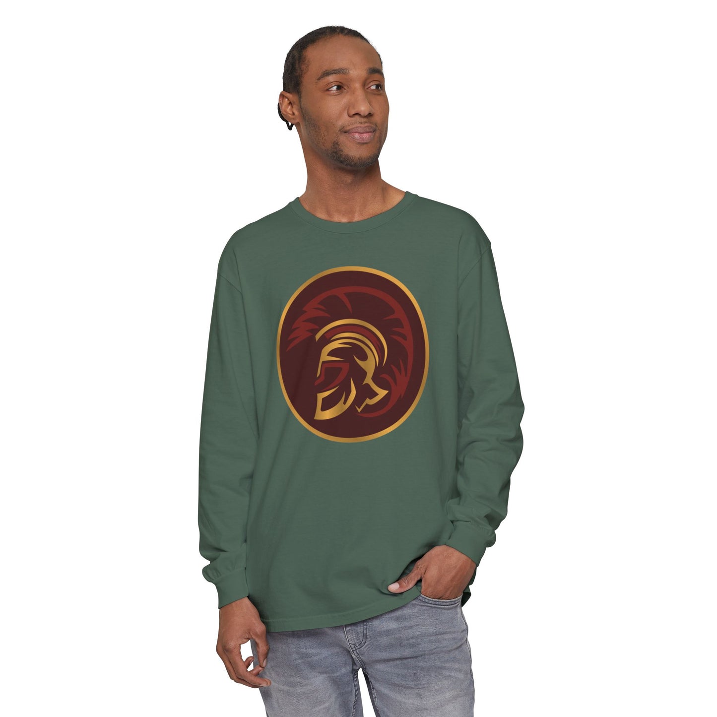 Garment-Dyed Long Sleeve Tee