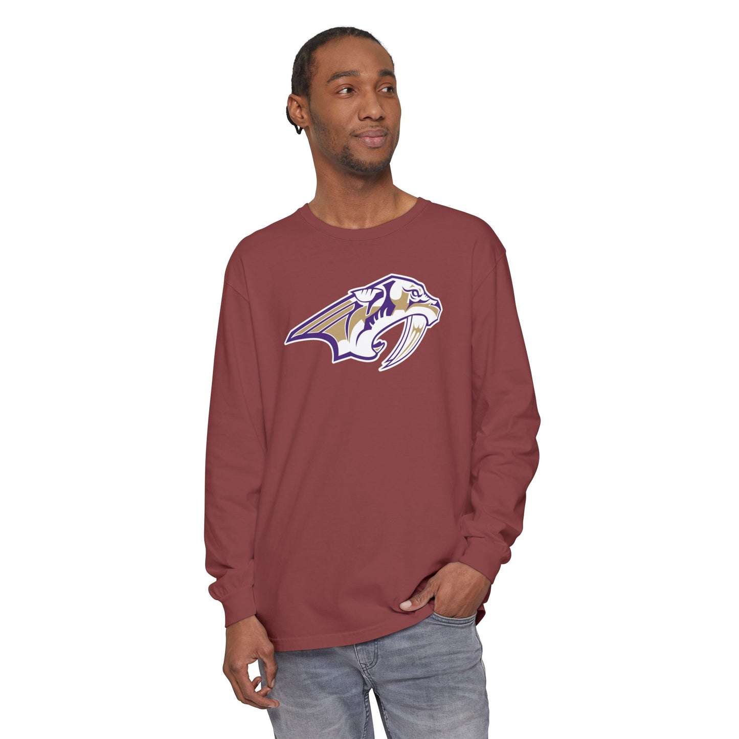 Garment-Dyed Long Sleeve Tee