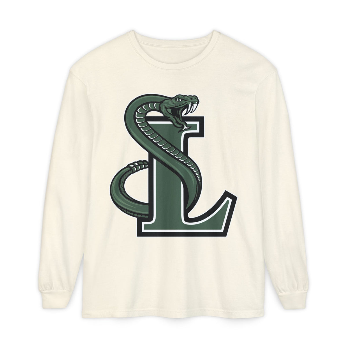 Garment-Dyed Long Sleeve Tee