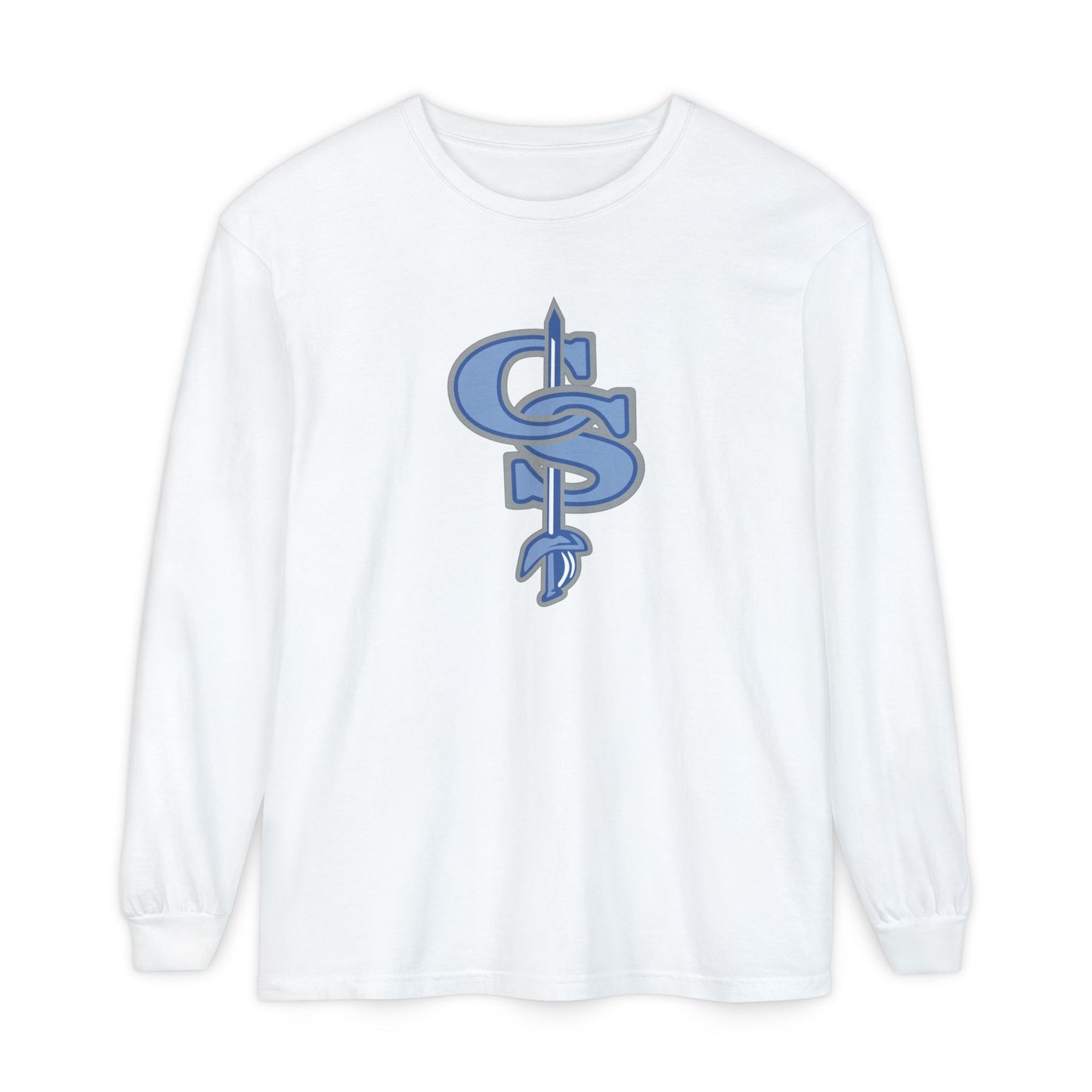 Garment-Dyed Long Sleeve Tee