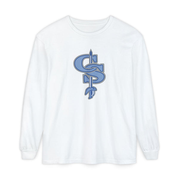 Garment-Dyed Long Sleeve Tee