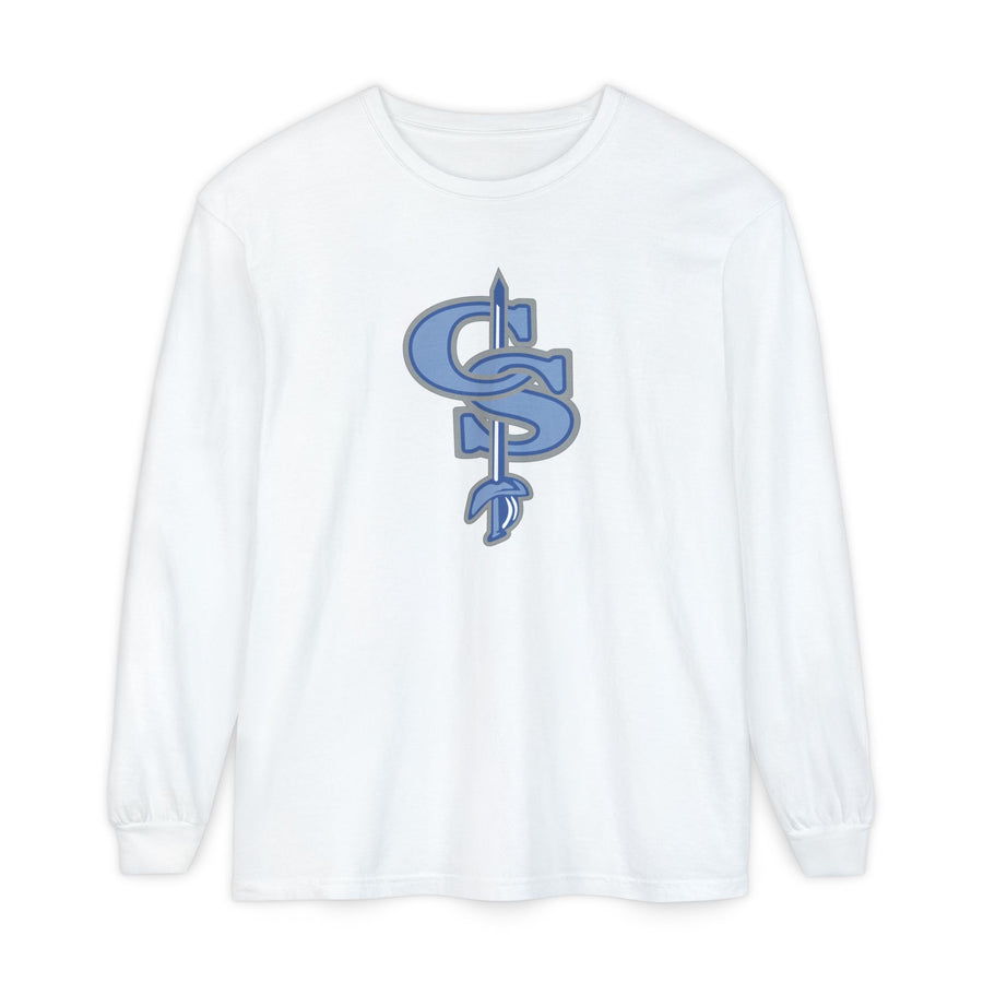Garment-Dyed Long Sleeve Tee
