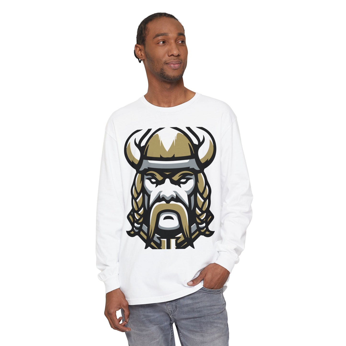 Garment-Dyed Long Sleeve Tee