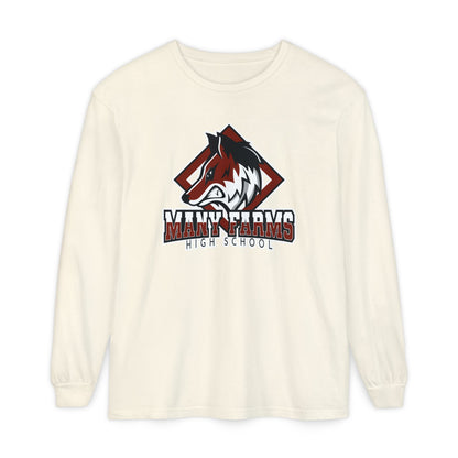 Garment-Dyed Long Sleeve Tee