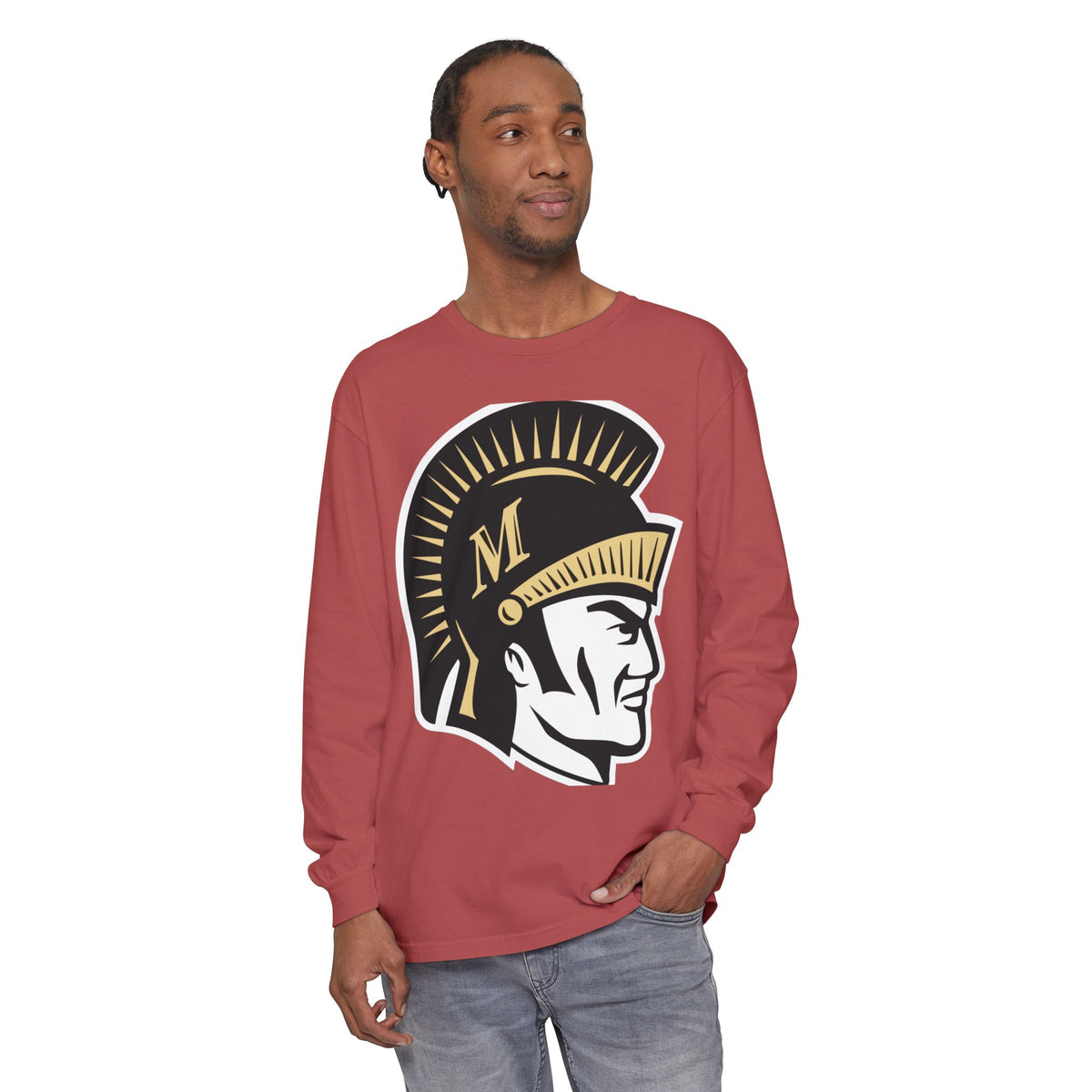 Garment-Dyed Long Sleeve Tee