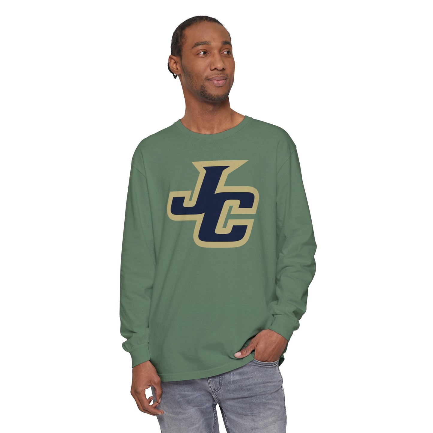Garment-Dyed Long Sleeve Tee