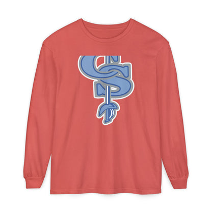Garment-Dyed Long Sleeve Tee