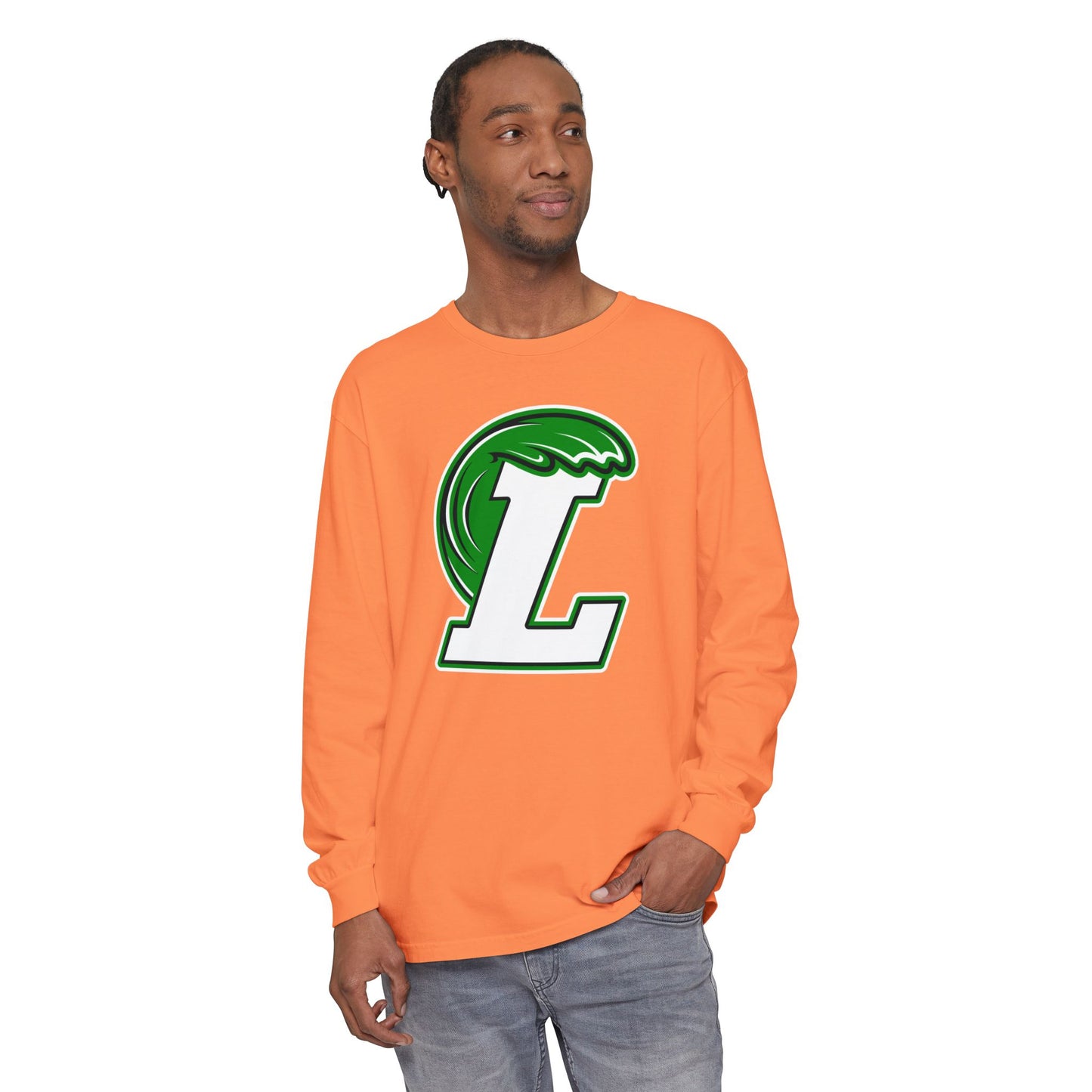 Garment-Dyed Long Sleeve Tee