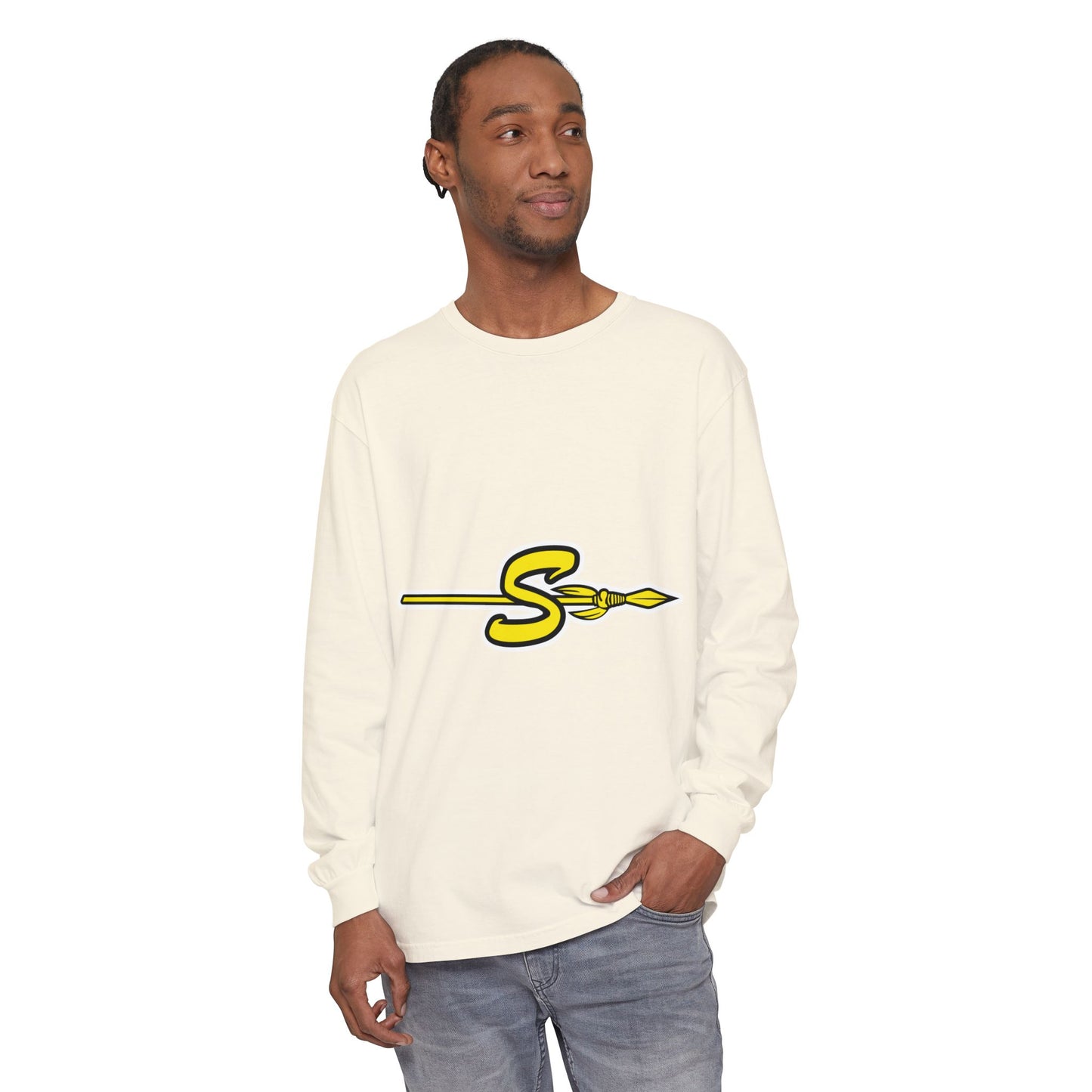 Garment-Dyed Long Sleeve Tee