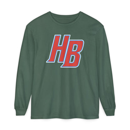 Garment-Dyed Long Sleeve Tee