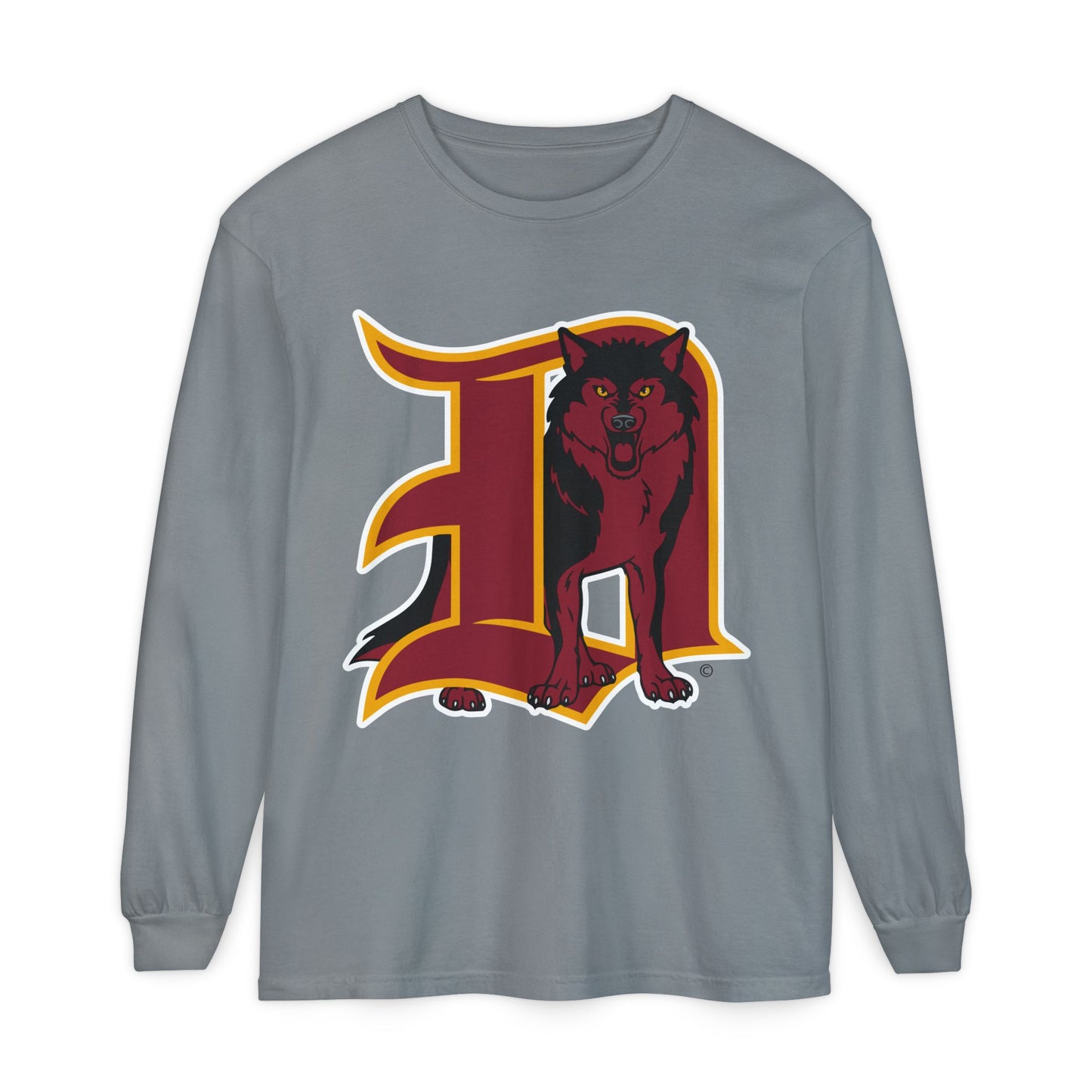 Garment-Dyed Long Sleeve Tee