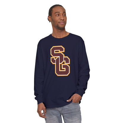 Garment-Dyed Long Sleeve Tee