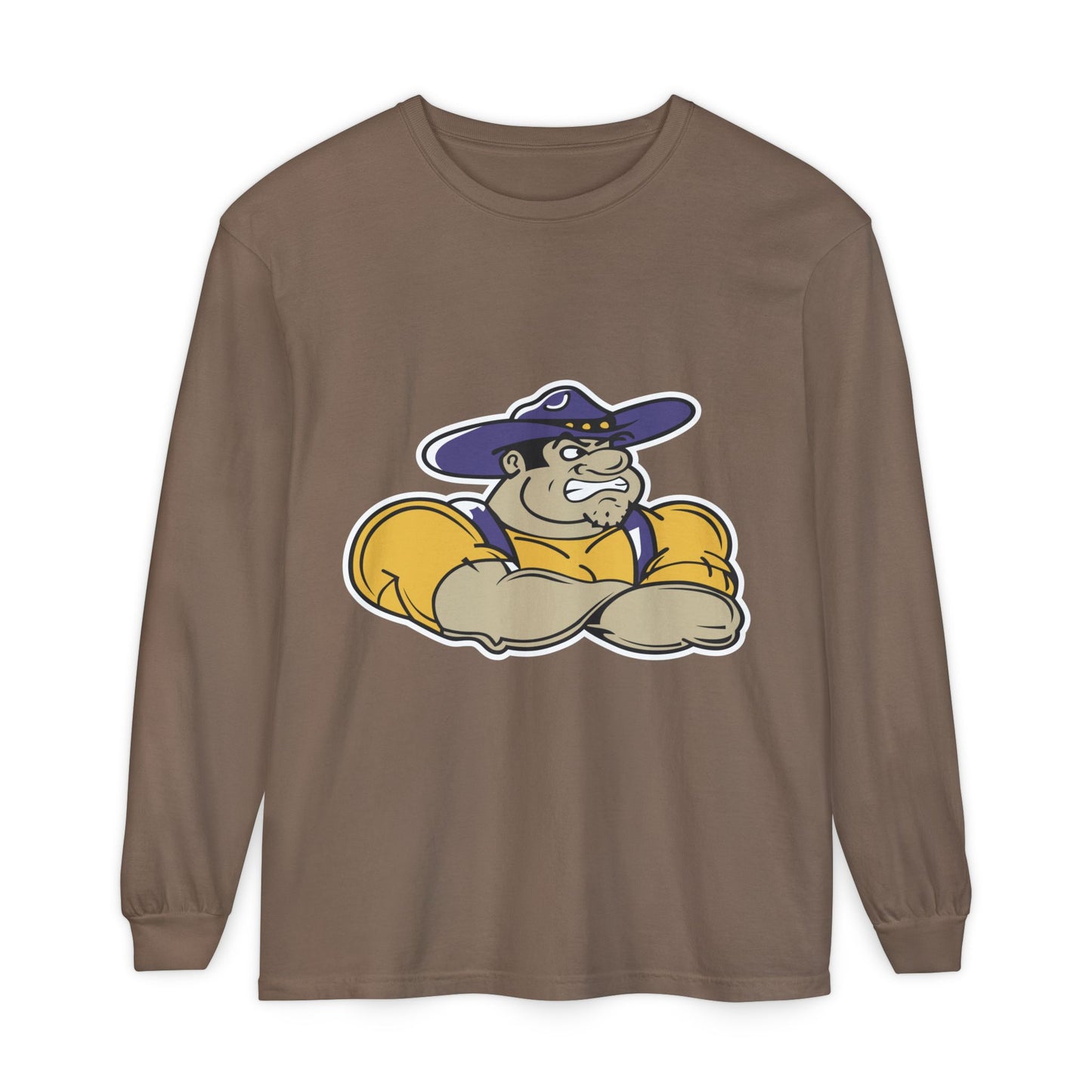 Garment-Dyed Long Sleeve Tee